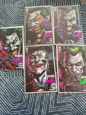 Batman Three Jokers Complete Set #1-3 + Variants Lot DC Black Label NM Bagged